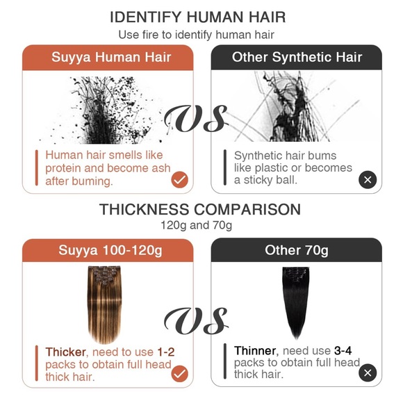 HUMAN HAIR Remy Double Weft Ombre Balayage Chocolate Brown to Caramel Blonde - Picture 5 of 14